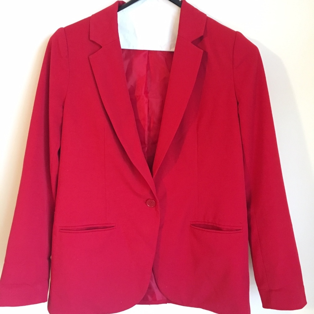 Forever 21 Red Blazer size Large